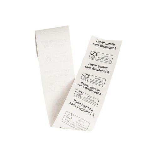 Exacompta - Papier thermique - Rouleau (5,7 cm x 18 m) - 55 g/m² - 1 rouleau(x) (pack de 5 )