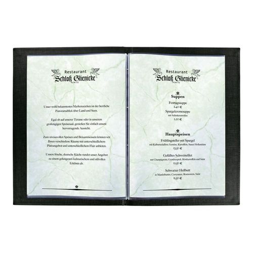 Sigel Design Paper - Papier à motif recto verso - granite green - A4 (210 x 297 mm) - 90 g/m² - 100 feuille(s)