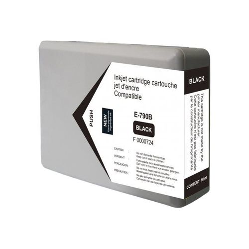 UPrint E-79XLB - 50 ml - noir - cartouche d'encre (équivalent à : Epson 79XL ) - pour Epson WorkForce Pro WF-4630DWF, WF-4640DTWF, WF-5110DW, WF-5190DW, WF-5620DWF, WF-5690DWF