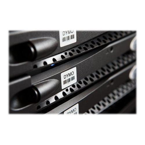 Dymo XTL Pack de 250 Etiquettes pour Gaine de câble/fil stratifié 51 x 21 mm Noir sur Blanc 