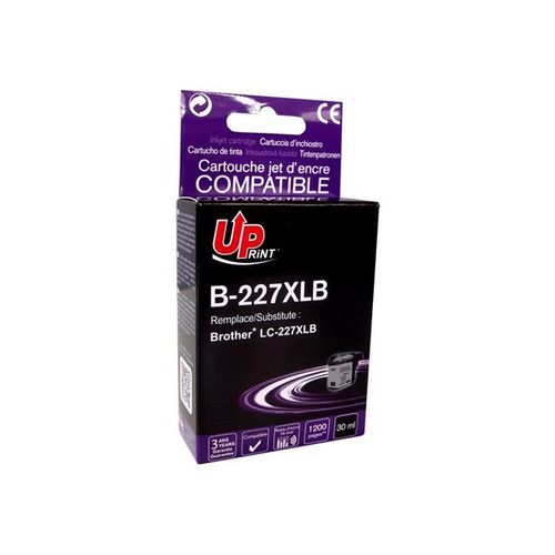 UPrint B-227XLB - 30 ml - noir - cartouche d'encre (équivalent à : Brother LC-227XLBK ) - pour Brother DCP-J4120DW, MFC-J4420DW, MFC-J4620DW, MFC-J4625DW, MFC-J5720DW