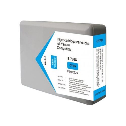 UPrint E-79XLC - 25 ml - cyan - cartouche d'encre (équivalent à : Epson 79XL ) - pour Epson WorkForce Pro WF-4630DWF, WF-4640DTWF, WF-5110DW, WF-5190DW, WF-5620DWF, WF-5690DWF