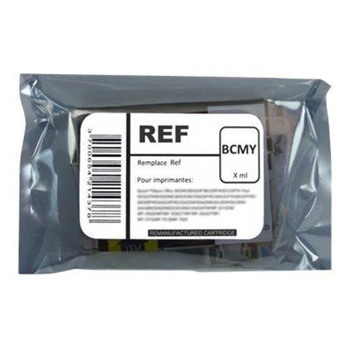 SWITCH - Pack de 4 - noir, jaune, cyan, magenta - en vrac - cartouche d'encre (équivalent à : Brother LC985 ) - pour Brother DCP-J125, DCP-J140, DCP-J315, DCP-J515, MFC-J220, MFC-J265, MFC-J410...