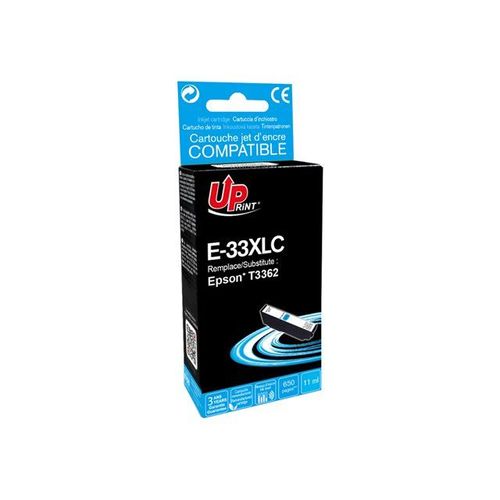 UPrint E-33XLC - 11 ml - cyan - remanufacturé - cartouche d'encre (équivalent à : Epson T3362 ) - pour Epson Expression Home XP-830; Expression Premium XP-530, 540, 630, 635, 640, 645, 830, 900