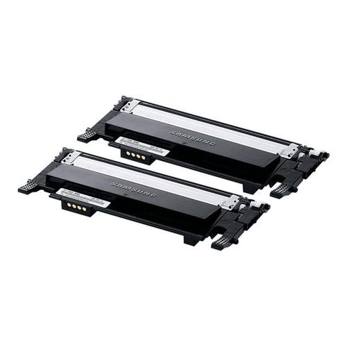 Samsung CLT-P406B - Pack de 2 - noir - originale - cartouche de toner - pour CLP-360, 365, 368; CLX-3300, 3305, 3306; Xpress C460, C467