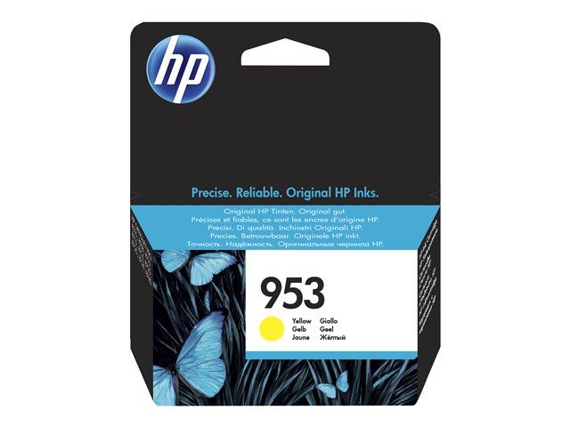 HP 953XL - 20 ml - à rendement élevé - jaune - originale - cartouche d'encre - pour Officejet Pro 7740, 8218, 8710, 8715, 8720, 8725, 8730, 8740, 8745