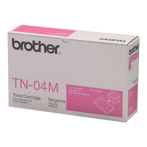 Brother TN04M - Magenta - originale - cartouche de toner - pour Brother MFC-9420CN, MFC-9420CNLT, MFC-9420DN; HL-2700CN, 2700CNLT