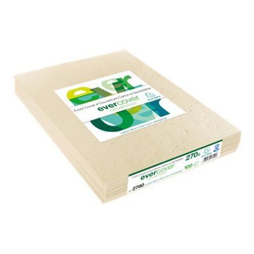 Exacompta Evercover - Papier couverture - ivoire - A4 (210 x 297 mm) - 270 g/m² - 100 feuille(s)