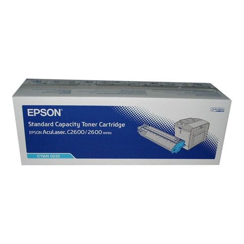 Epson - Cyan - originale - cartouche de toner - pour AcuLaser 2600DN, 2600DTN, 2600N, 2600N+, 2600TN, C2600DN, C2600DTN, C2600N, C4100
