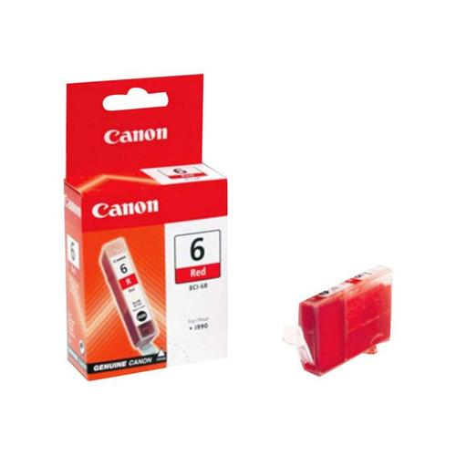Canon BCI-6R - Rouge - originale - réservoir d'encre - pour i990, 9900, 9950; PIXMA iP8500