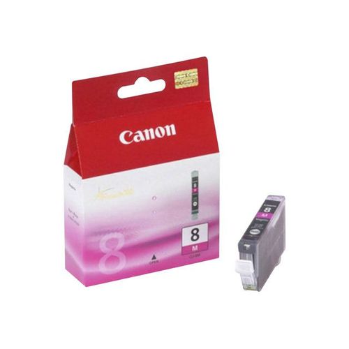 Canon CLI-8M - Magenta - originale - réservoir d'encre - pour PIXMA iP3500, iP4500, iP5300, MP510, MP520, MP610, MP960, MP970, MX700, MX850, Pro9000