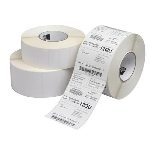 Zebra Z-Perform 1000T - Papier adhésif acrylique mat permanent - blanc - 31.8 x 69.9 mm 33920 étiquette(s) (8 rouleau(x) x 4240) - pour S Series 105, 160; Stripe S600; TLP 2746; Xi Series 140; Z...