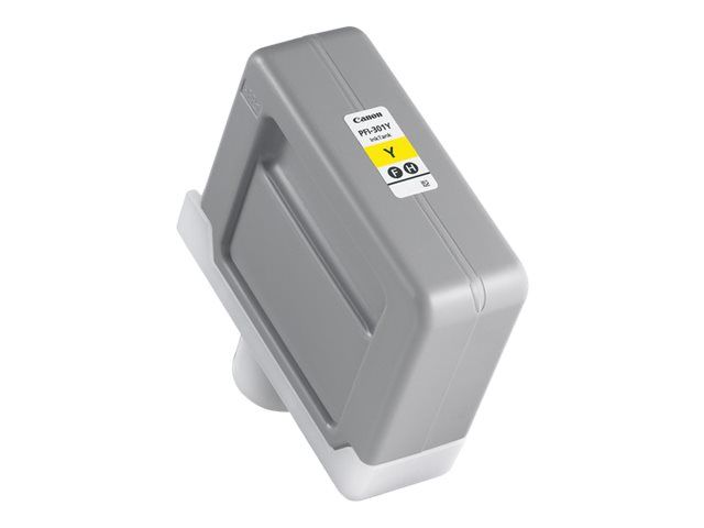 Canon LUCIA PFI-301 Y - 330 ml - jaune - originale - réservoir d'encre - pour imagePROGRAF iPF8000, iPF8000S, iPF9000