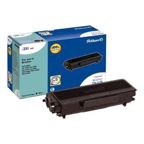 Pelikan I251HC - Noir - cartouche de toner (équivalent à : Brother TN3170 ) - pour Brother DCP-8060, DCP-8065, MFC-8460, MFC-8860, MFC-8870; HL-5240, 5250, 5270, 5280