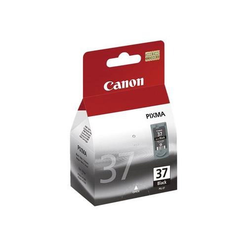 Canon PG-37 - Noir - originale - coque avec sécurité - réservoir d'encre - pour PIXMA iP1800, iP1900, iP2500, iP2600, MP140, MP190, MP210, MP220, MP470, MX300, MX310