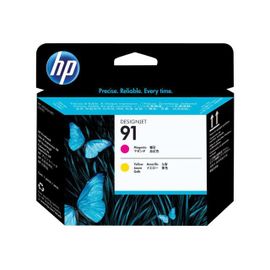 HP 91 - Jaune, magenta - tête d'impression - pour DesignJet Z6100, Z6100ps