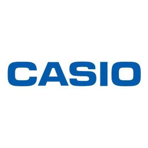 Casio XR-12WE1 - Ruban d'étiquettes auto-adhésives - noir sur blanc - Rouleau (1,2 cm x 8 m) 1 rouleau(x) - pour Disc Title Printer CW-L300; KL 170, 60, 60SR, 780, 8100; Labemo MEP-K10