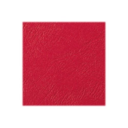GBC LeatherGrain - A4 (210 x 297 mm) - rouge - 250 g/m² - 100 unités couverture à reliure