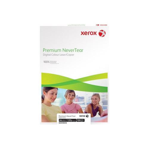 Xerox Premium NeverTear - Papier polyester - 120 microns blanc brillant - A4 (210 x 297 mm) - 160 g/m² - 100 feuille(s)
