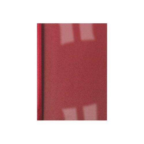 GBC LinenWeave - 1.5 mm - A4 (210 x 297 mm) - 15 feuilles - 150 micromètres rouge - 240 g/m² - 100 unités couverture à reliure thermique