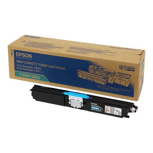 Epson - Haute capacité - cyan - originale - cartouche de toner - pour AcuLaser C1600, CX16, CX16DNF, CX16DTNF, CX16NF