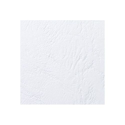 GBC LeatherGrain - A4 (210 x 297 mm) - blanc - 250 g/m² - 100 unités couverture à reliure