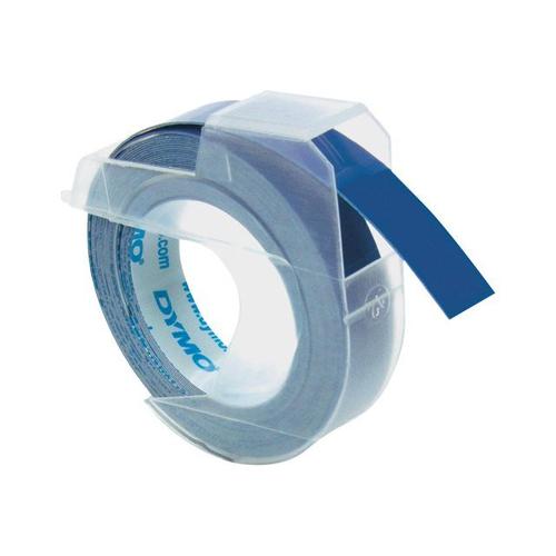 DYMO - Ruban de marquage 3D auto-collant - bleu - rouleau (0,9 cm x 3 m) 3 rouleau(x) blister - - pour DYMO Junior embosser