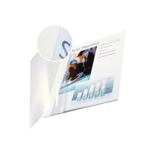 Leitz Impressbind - 7 Mm - A4 (210 X 297 Mm) - 70 Feuilles - Blanc Avec Couvercle Avant Transparent - Couverture Souple