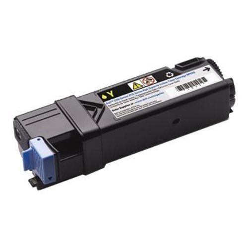 Dell - Haute capacité - jaune - originale - cartouche de toner - pour Color Laser Printer 2150cdn, 2150cn; Multifunction Color Laser Printer 2155cdn, 2155cn