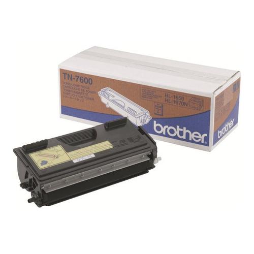 Brother TN7600 - Noir - originale - cartouche de toner - pour Brother DCP-8020, 8025, MFC-8420, 8820; HL-1650, 1670, 1850, 1870, 5030, 5040, 5050, 5070