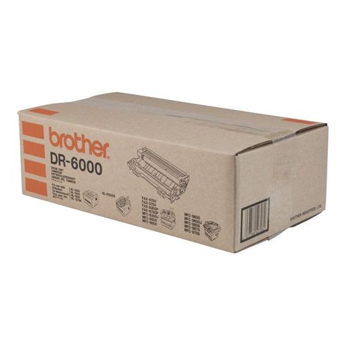 Brother DR6000 - Kit tambour - pour Brother DCP-1200, MFC-8300, 8600, 9600, 9650, 9750, 9850, 9870; FAX-8750; HL-1430, P2500