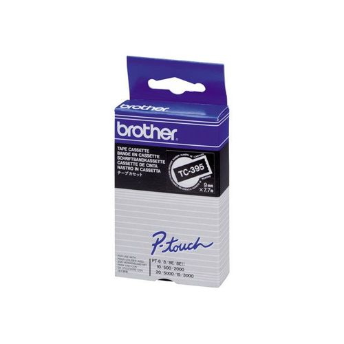 Brother - Ruban laminé - noir, blanc - Rouleau (0,9 cm x 8 m) 1 rouleau(x) - pour P-Touch PT-2000, PT-3000, PT-500, PT-5000, PT-8E