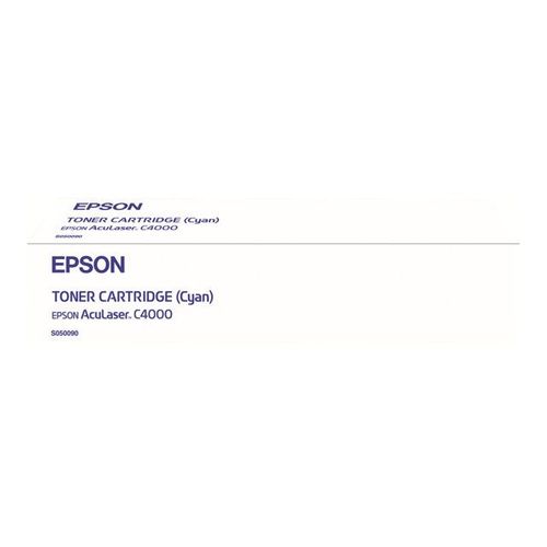Epson S050090 - Cyan - originale - cartouche de toner - pour AcuLaser C4000, C4000PS