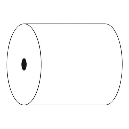 Exacompta - Papier pour reçus - Rouleau (8 cm x 90 m) - 48 g/m² - 1 rouleau(x)