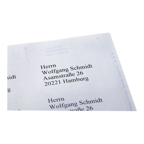 Avery Zweckform 3669 - Étiquettes adhésives - blanc - 50.8 x 70 mm 3000 étiquette(s) ( 200 feuille(s) x 15 )