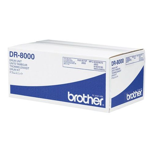 Brother DR8000 - Kit tambour - pour Brother MFC-4800, MFC-4800J, MFC-9030, MFC-9070, MFC-9160, MFC-9180; FAX-2850, 8070P