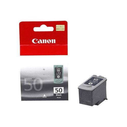 Canon PG-50 - Haute capacité - noir - originale - réservoir d'encre - pour FAX JX200, JX210, JX500, JX510; FAXPHONE JX510; PIXMA MP160, MP180, MP460, MX300, MX310