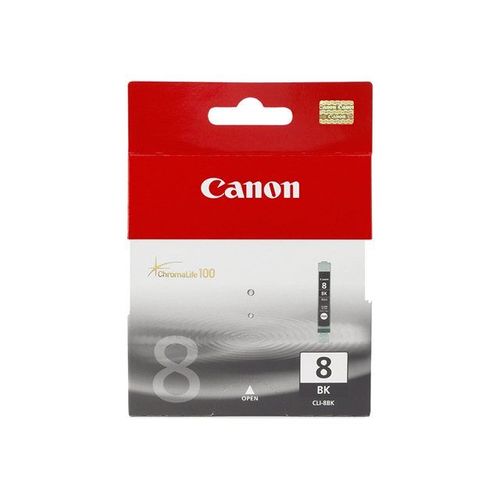 Canon CLI-8Bk - Noir - originale - réservoir d'encre - pour PIXMA iP4300, iP4500, iP5300, MP520, MP600, MP610, MP810, MP960, MP970, MX850, Pro9000