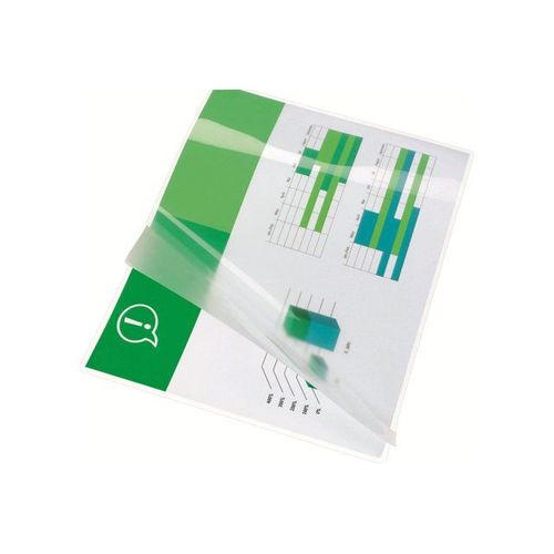 GBC HeatSeal Document Pouch - 38 microns pack de 200 - brillant - 216 x 303 mm pochettes plastifiées