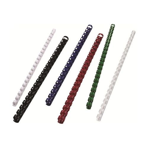 GBC CombBind - 51 mm - 21 anneaux - A4 (210 x 297 mm) - 450 feuilles - blanc - 50 unités peigne de reliure en plastique - pour P/N: 2101435, IB271106, IB271717