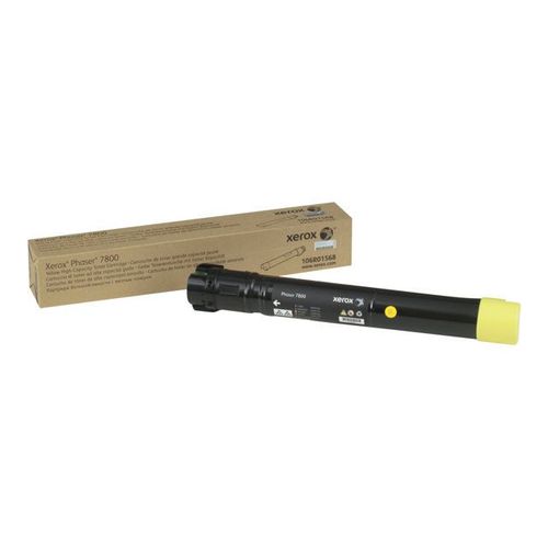 Xerox - Haute capacité - jaune - originale - cartouche de toner - pour Phaser 7800