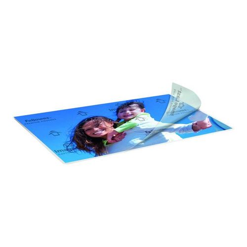 Fellowes Laminating Pouches - 125 microns 25 - transparent brillant - A3 (297 x 420 mm) pochettes plastifiées