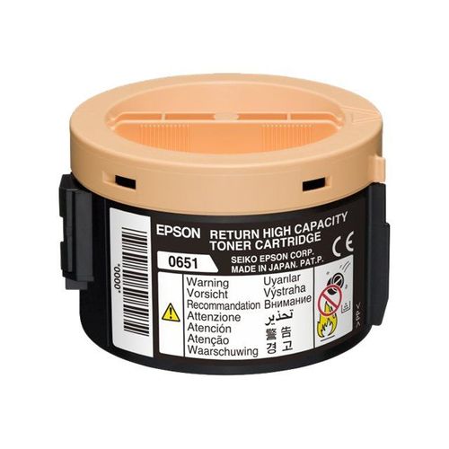 Epson - Haute capacité - noir - originale - cartouche de toner Epson Return Program - pour AcuLaser M1400, MX14, MX14NF