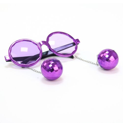 Lunettes Violette Disco Adulte Taille Unique