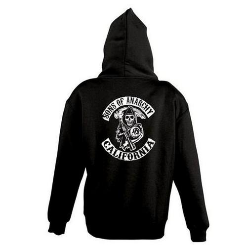 Sweat Capuche Sons Of Anarchy Taille S M L Xl 2xl 3xl