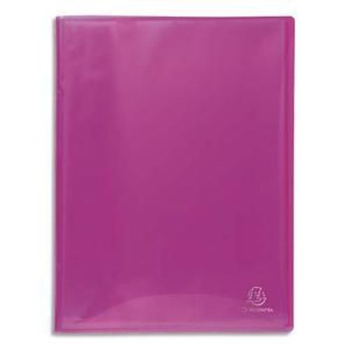 Exacompta Protège Document Polypropylène Glossy Iderama, 80 Vues/40 Pochettes, Coloris Assortis