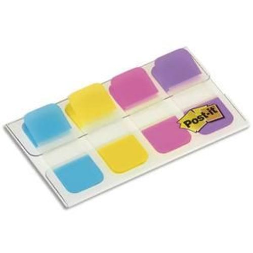 Post-It Blister De 40 Mini Marque-Pages Rigides Couleurs Vives