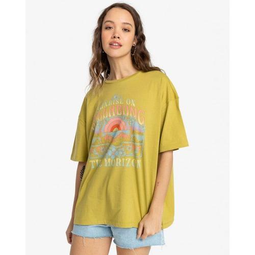 Sunrise On The Horizon - T-Shirt Femme Green Envy L - L