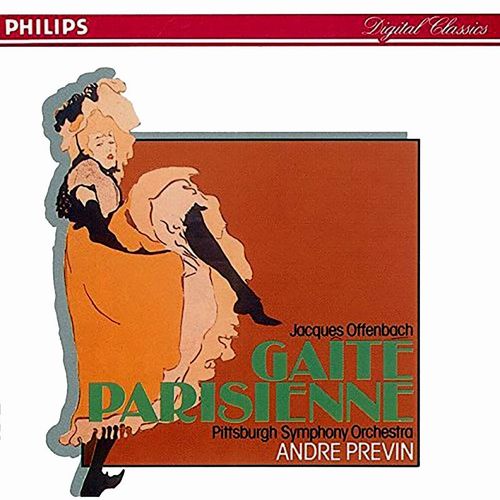 Disque Vinyle Lp 33 Tours - Lp  Philips 411 039 - Jacques Offenbach - "Gaité Parisienne"