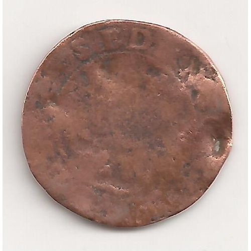 Double Tournois Principauté De Sedan -Duché De Bouillon. Rare Mais Très Usée